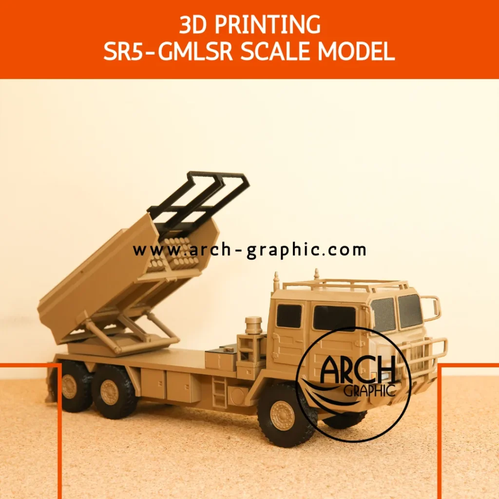 3D Printing SR5-GMLSR Scale Model