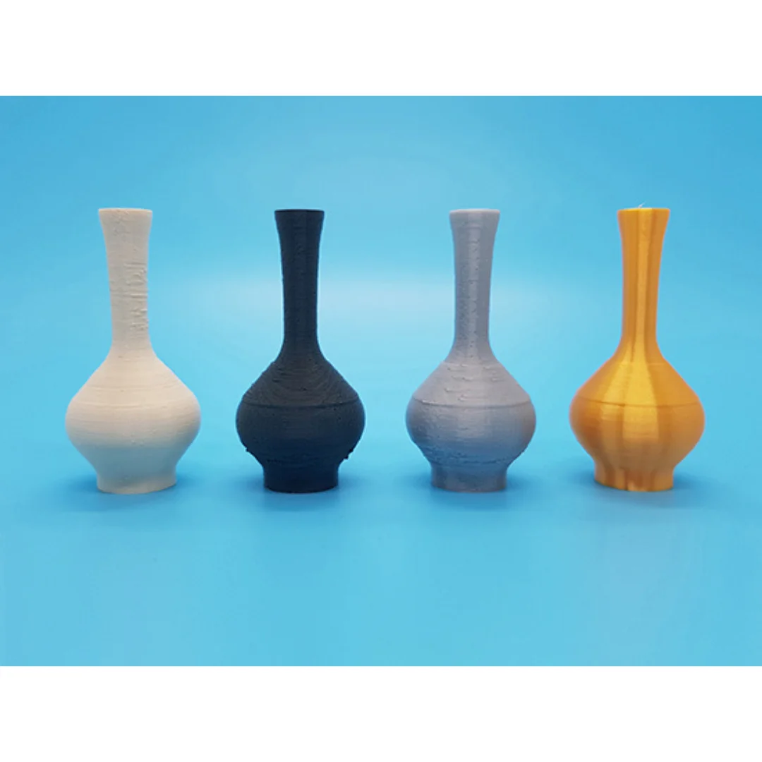 Arabic Vase models displayed together, showing their shape and open rims.