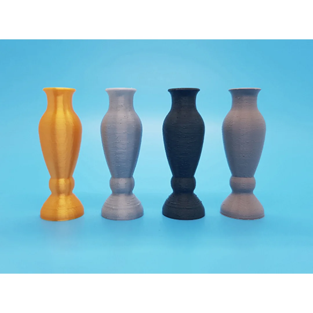 Queen Vase models displayed together, showing their shape and open rims.