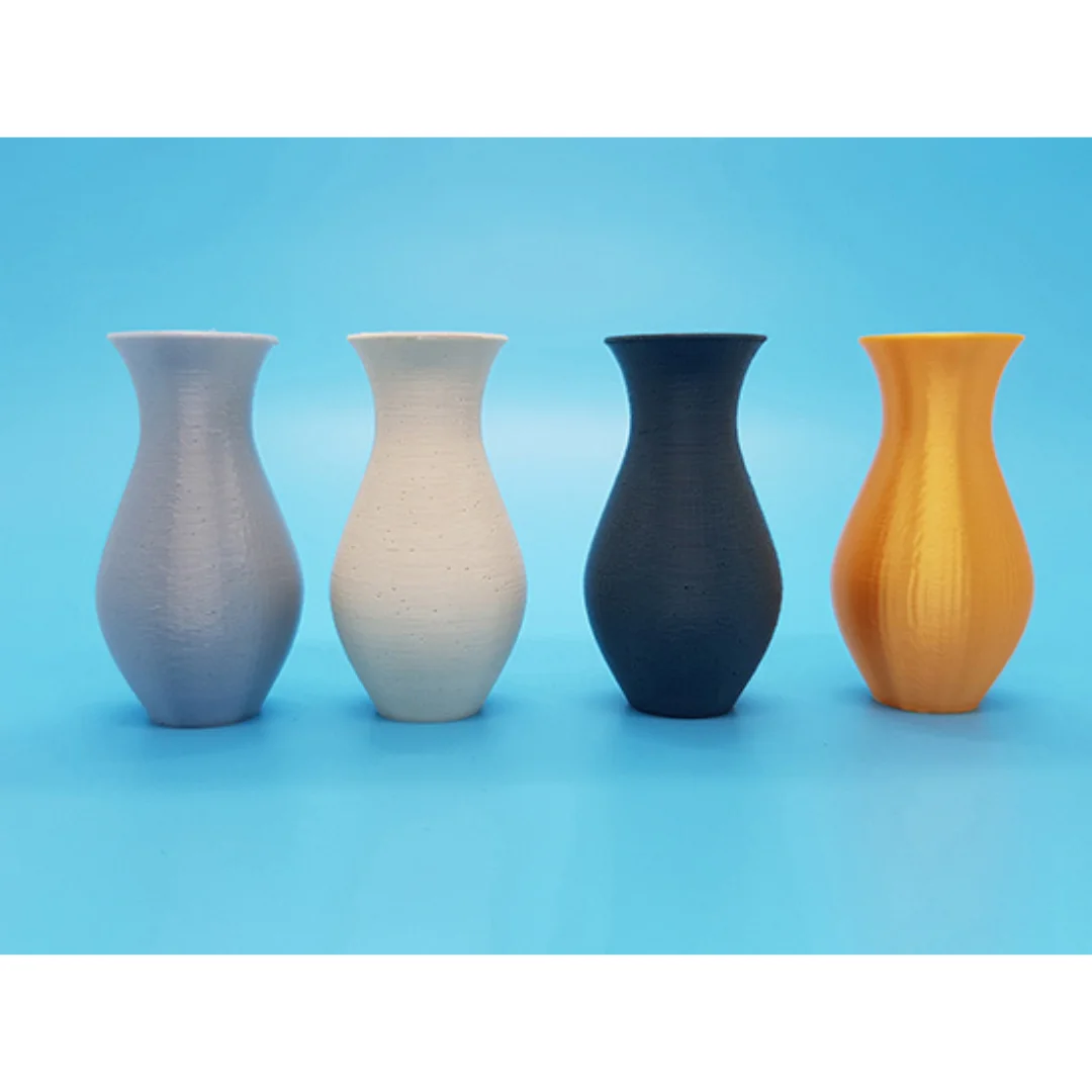 Desert Vase models displayed together, showing their shape and open rims.
