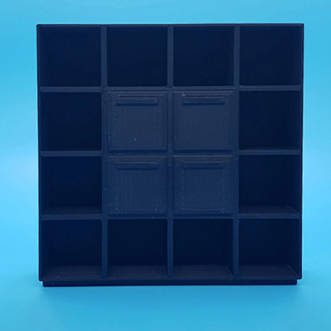 Harmony Cabinet miniature at 1:20 scale, shown from the front.