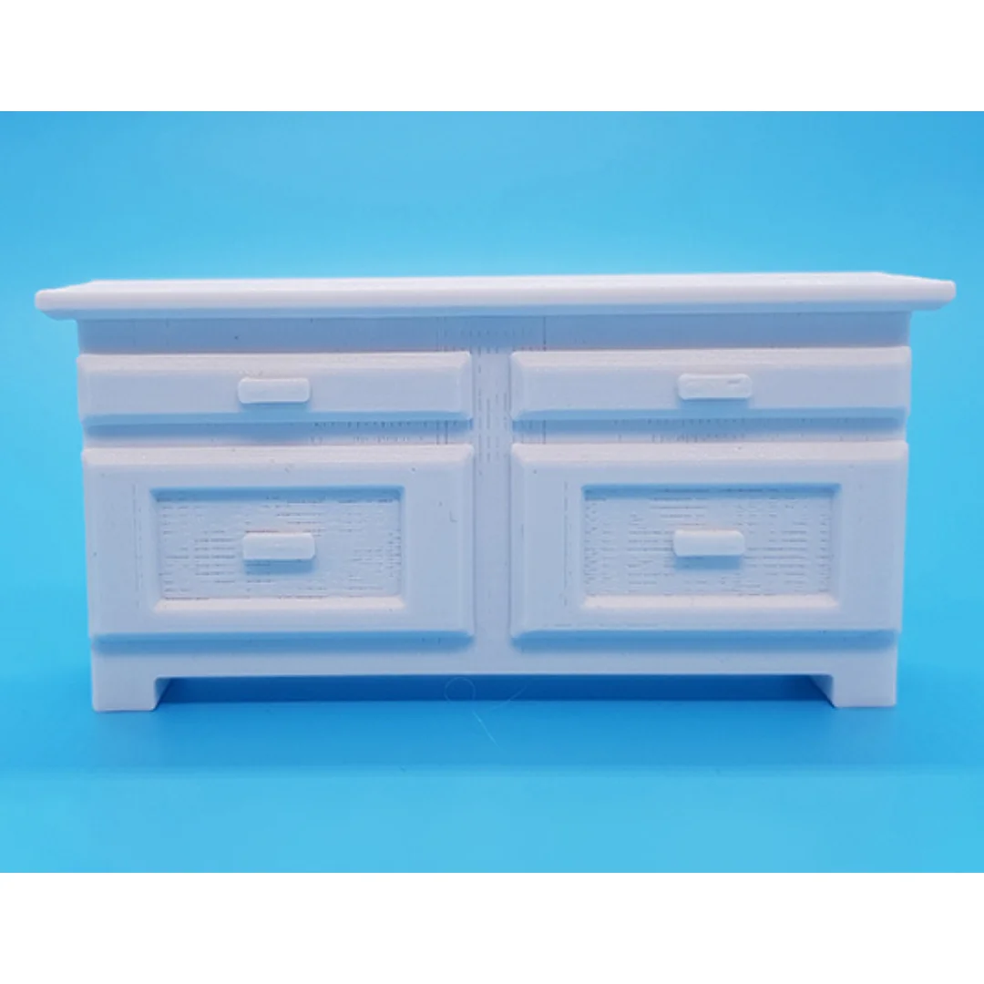 King-5 Cabinet miniature at 1:20 scale, shown from the front.