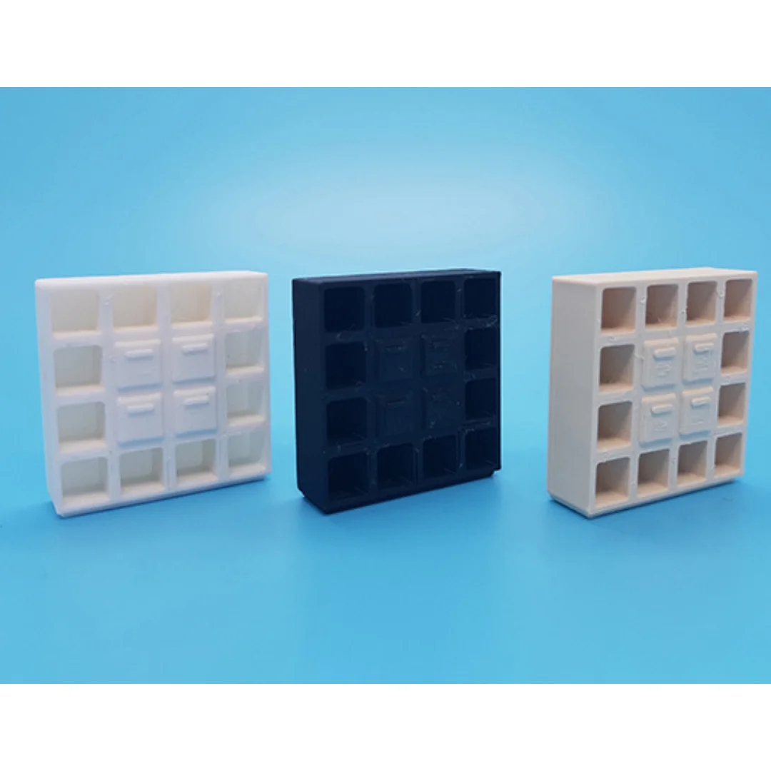 Harmony Cabinet miniature at 1:50 scale, displayed together in different finishes.