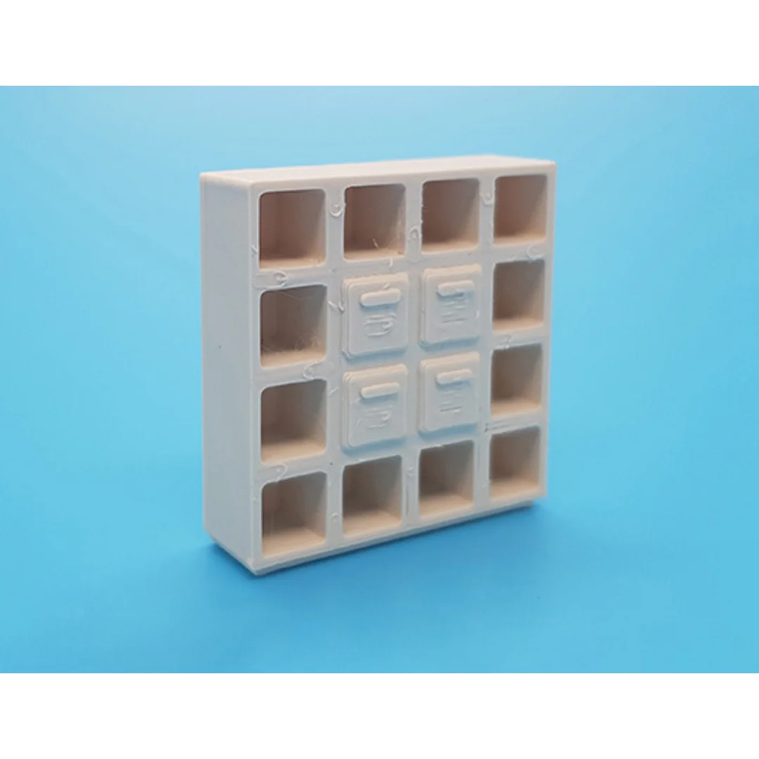 Harmony Cabinet miniature at 1:50 scale, shown from the front.