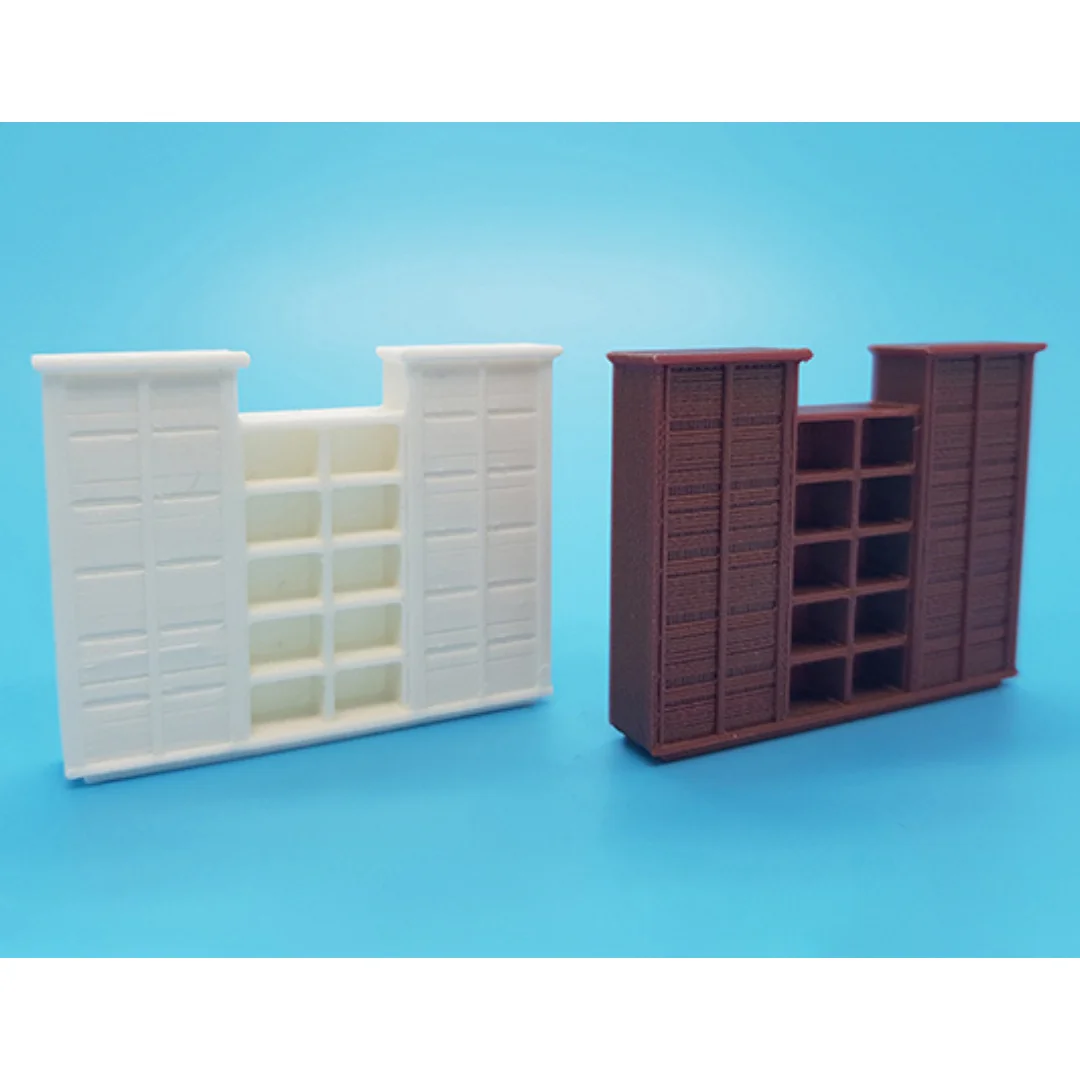 Jullia Medium Cabinet miniature models displayed together at 1:50 scale.