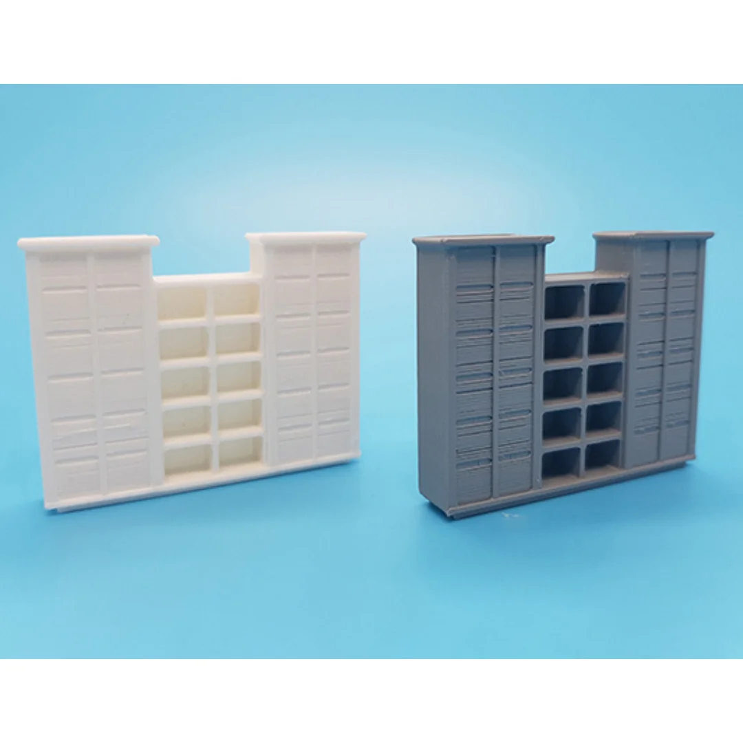 Jullia Medium Cabinet miniature models displayed together at 1:50 scale.