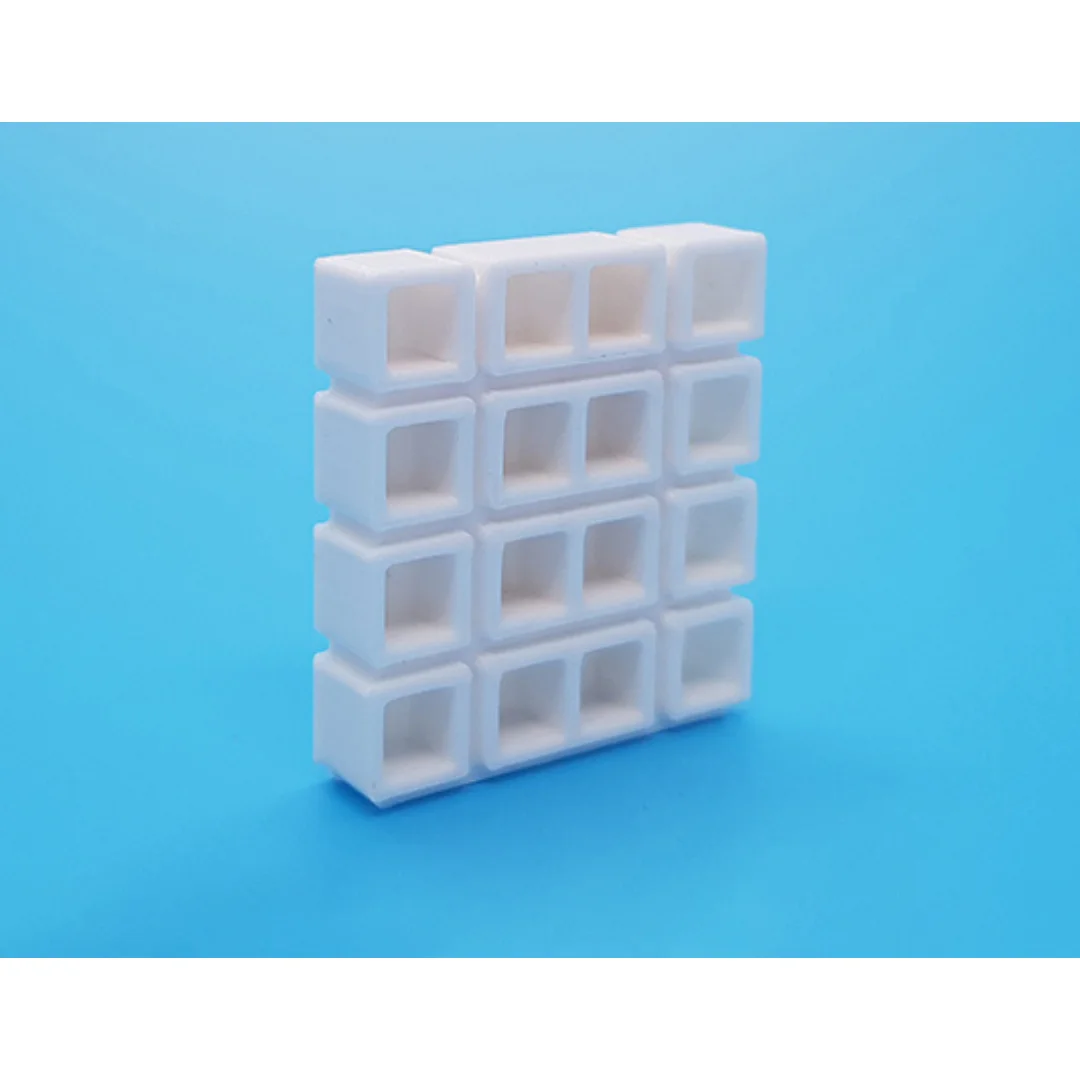 Cubic Large Shelves miniature model at 1:50 scale.