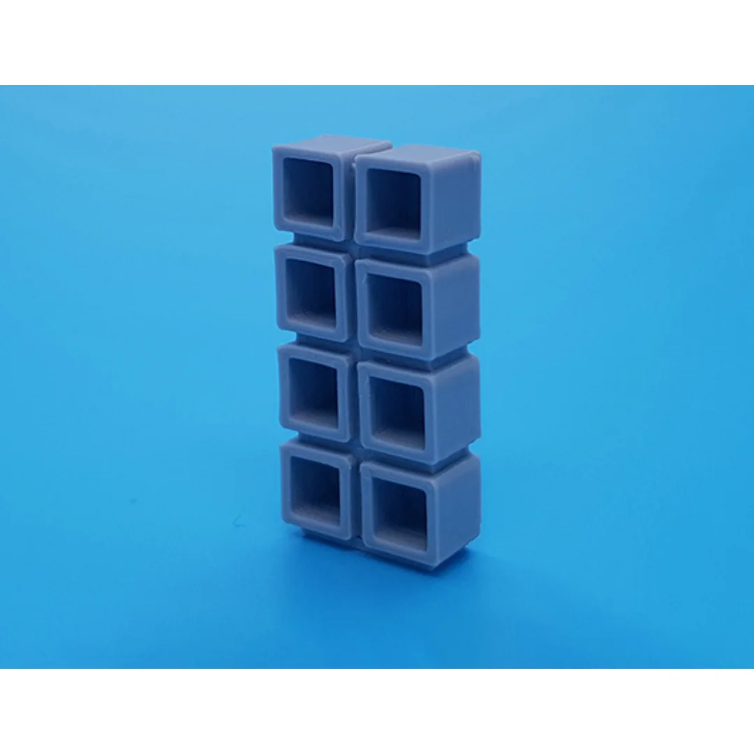 Cubic Small Shelves miniature model at 1:50 scale.