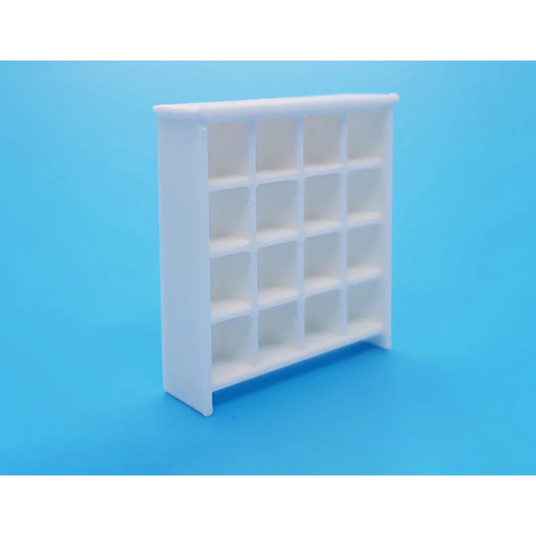 Tomnes Large Shelves miniature model at 1:50 scale.