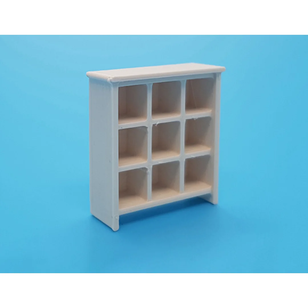 Tomnes Small Shelves miniature model at 1:50 scale.