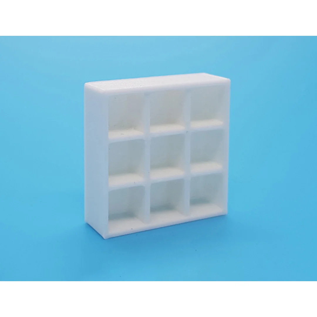 YOI Shelves miniature model at 1:50 scale.