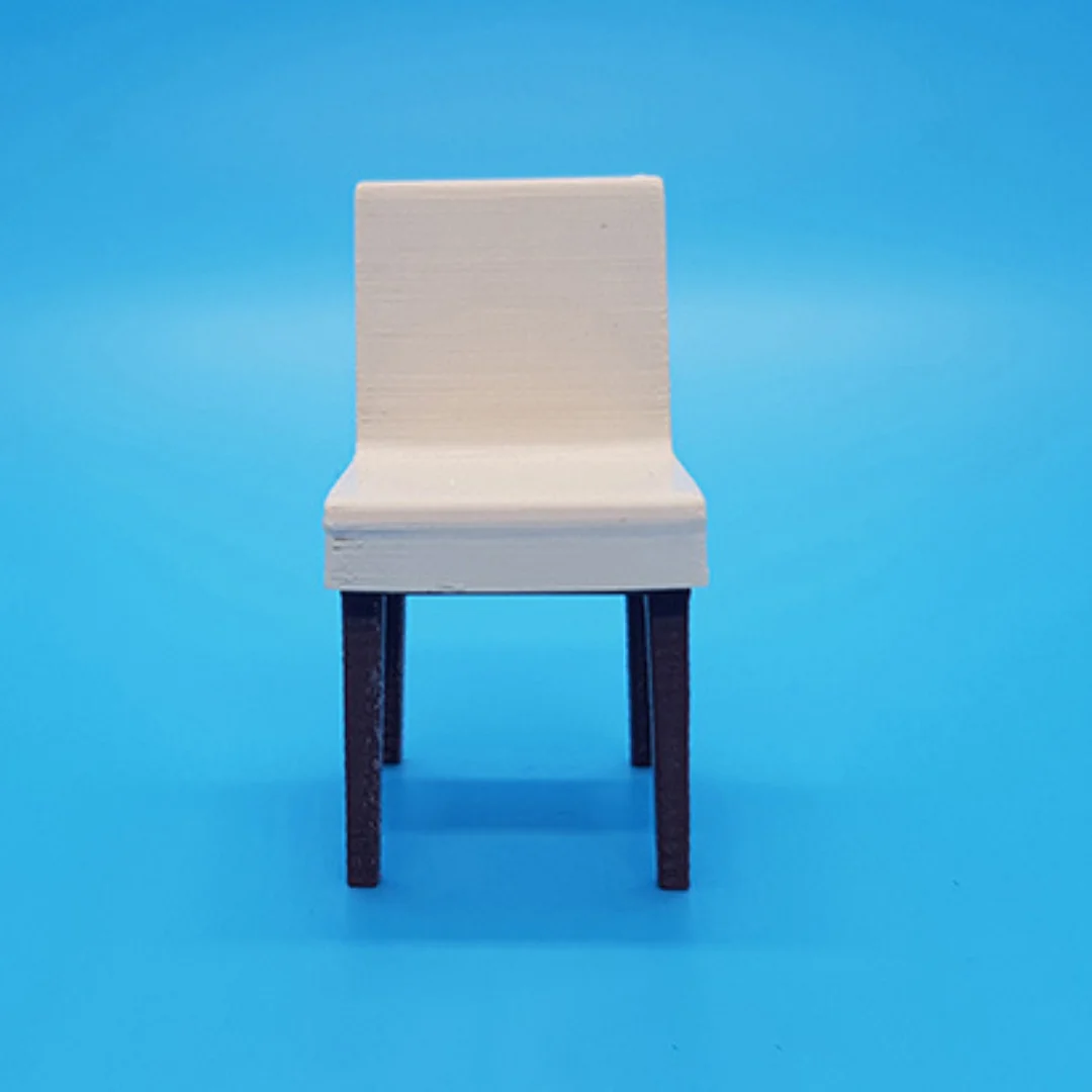 Parsons Chair miniature model at 1:20 scale.