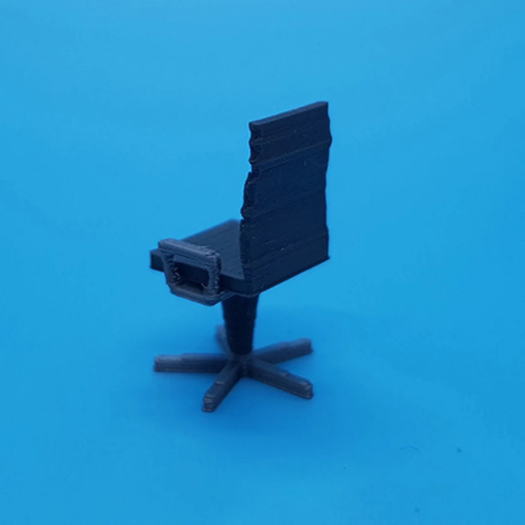 Conference Chair miniature model at 1:50 scale.