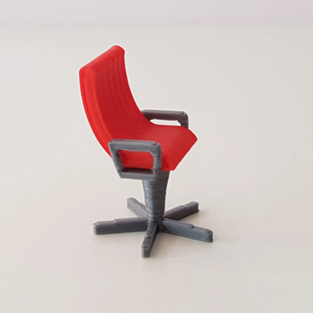 Big and Tall Chair miniature model at 1:50 scale.