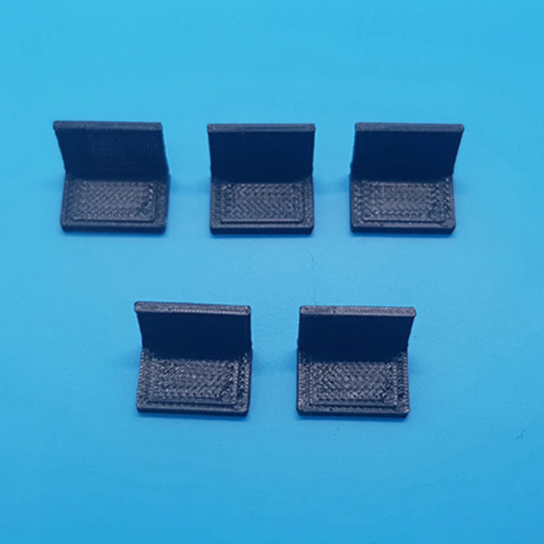 Laptop miniature models displayed together at 1:50 scale.