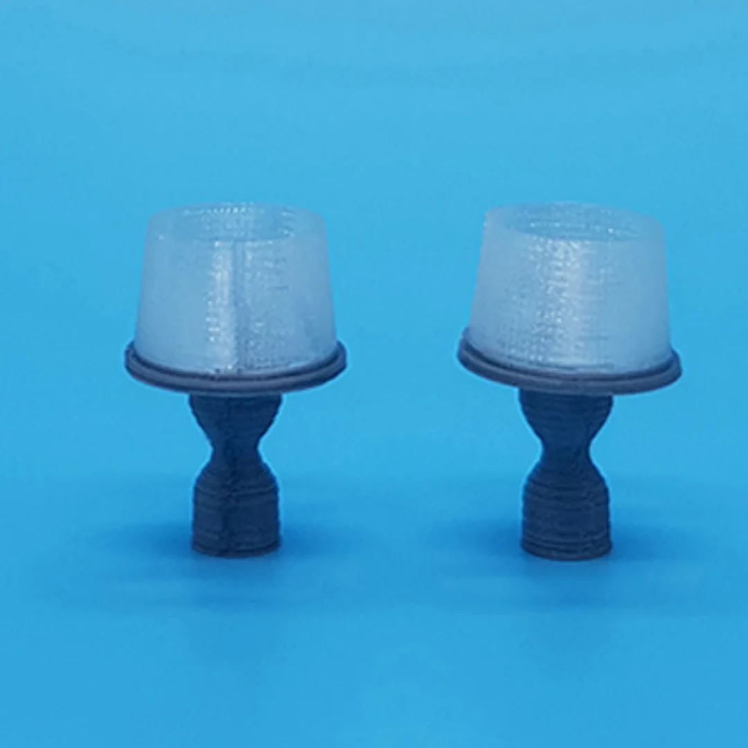 Classic Small Table Lamp miniature models displayed together at 1:50 scale.