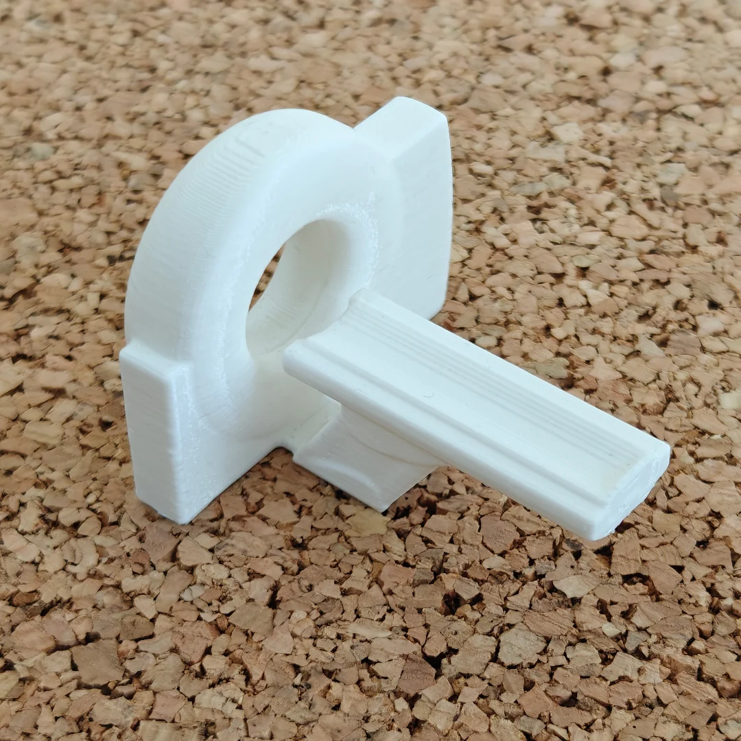 CT Scan Machine miniature model at 1:50 scale.