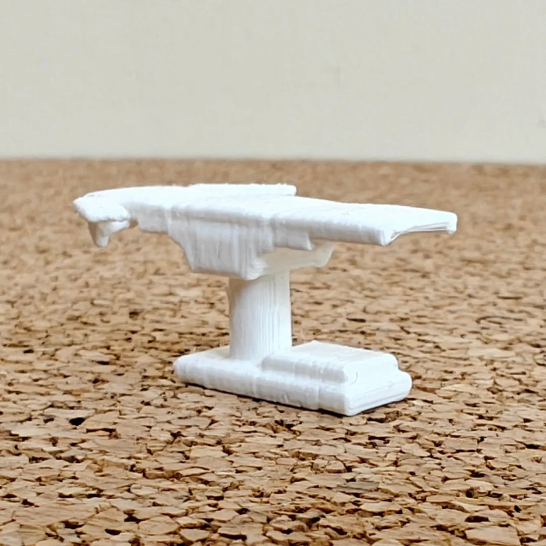 Operation Table miniature model at 1:50 scale.