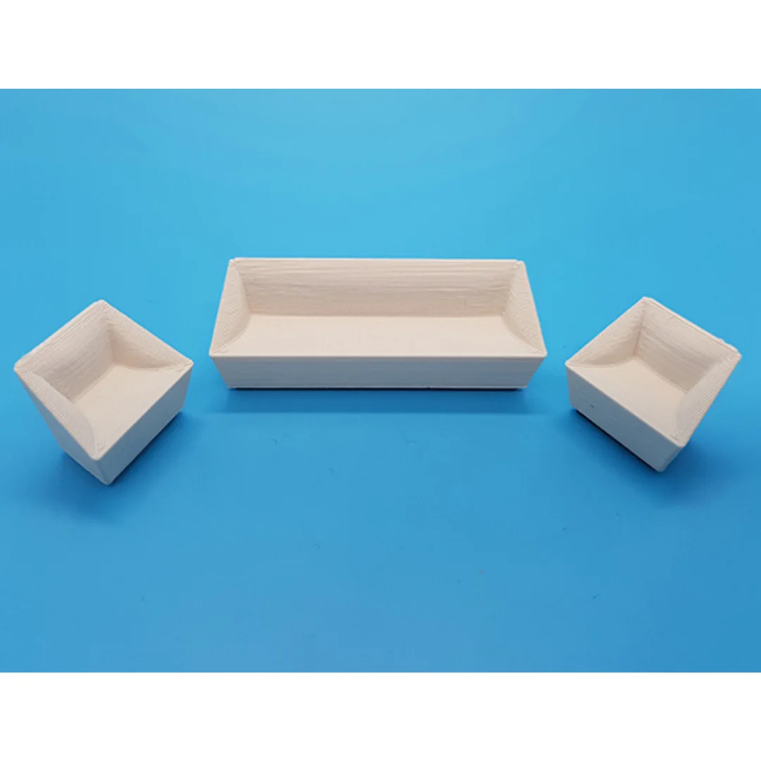 Style Sofa miniature models displayed together at 1:50 scale.