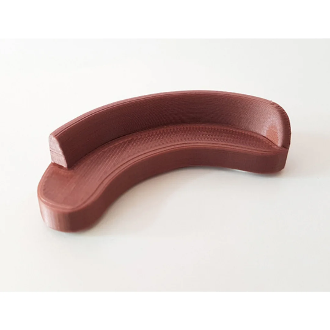 Ellipse Sofa miniature model at 1:50 scale.