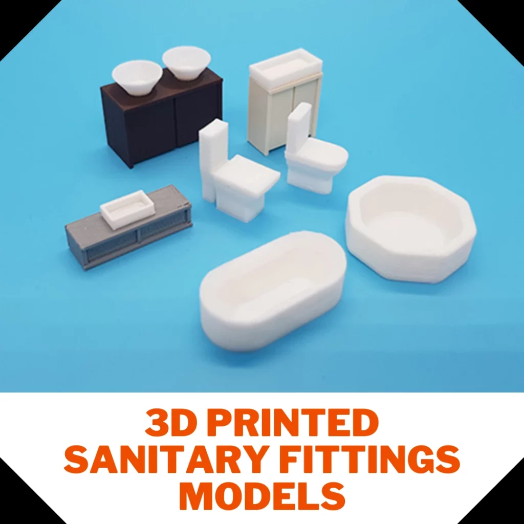 3D Printed Sanitary Fittings Models