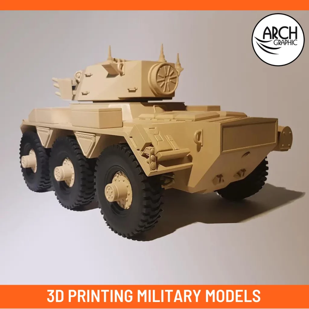 3d printing military models