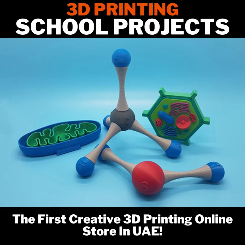 3d printing school projects in UAE
