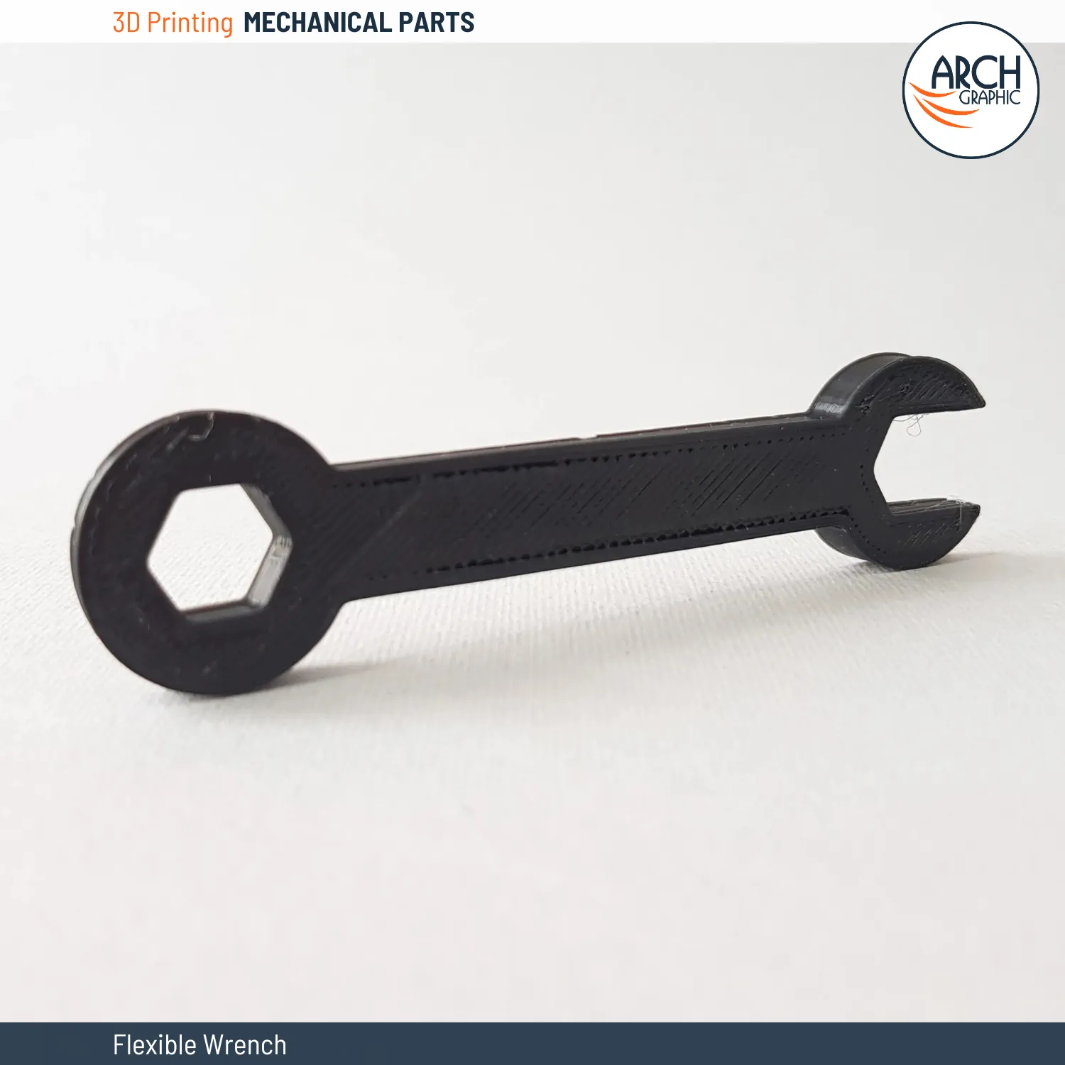 3D Printing Flexible Wrench