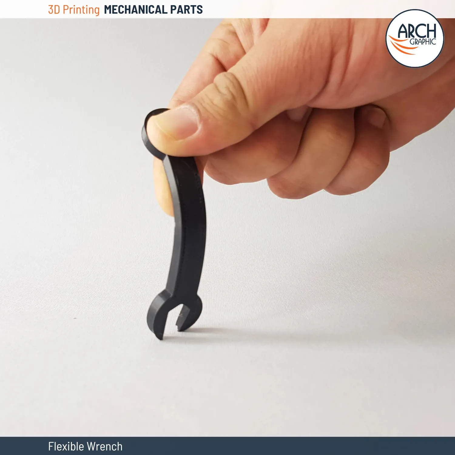3D Printing Flexible Wrench