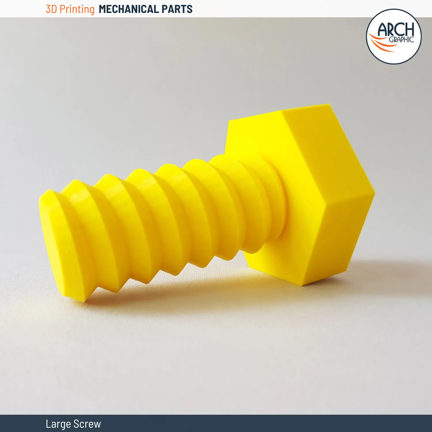 3D Printing Large Screw