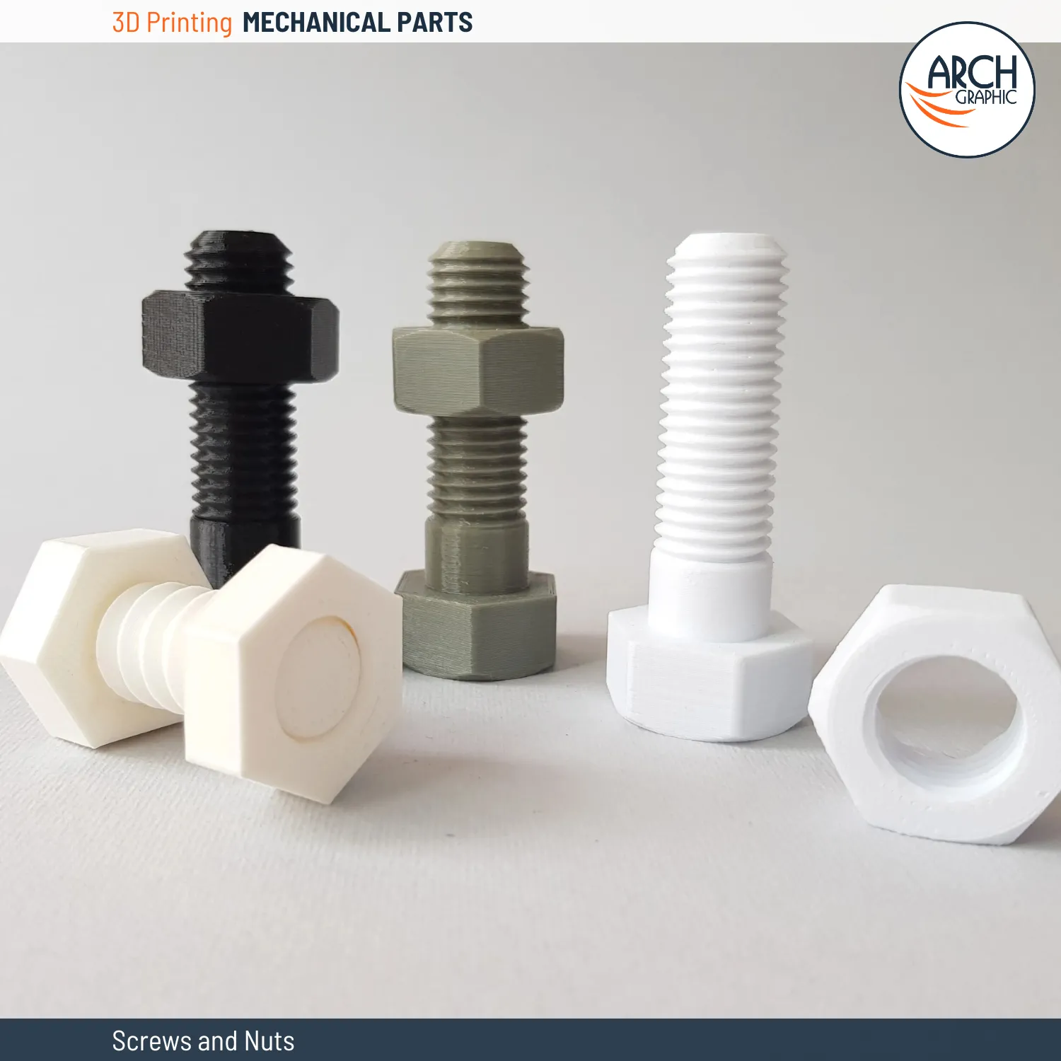 3D Printing Screws and Nuts