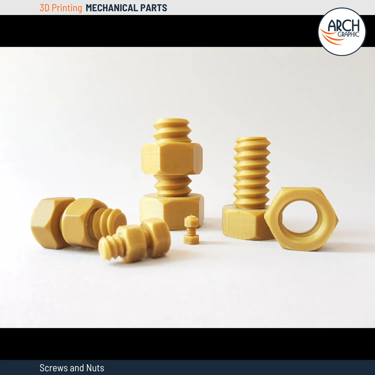 3D Printing Screws and Nuts