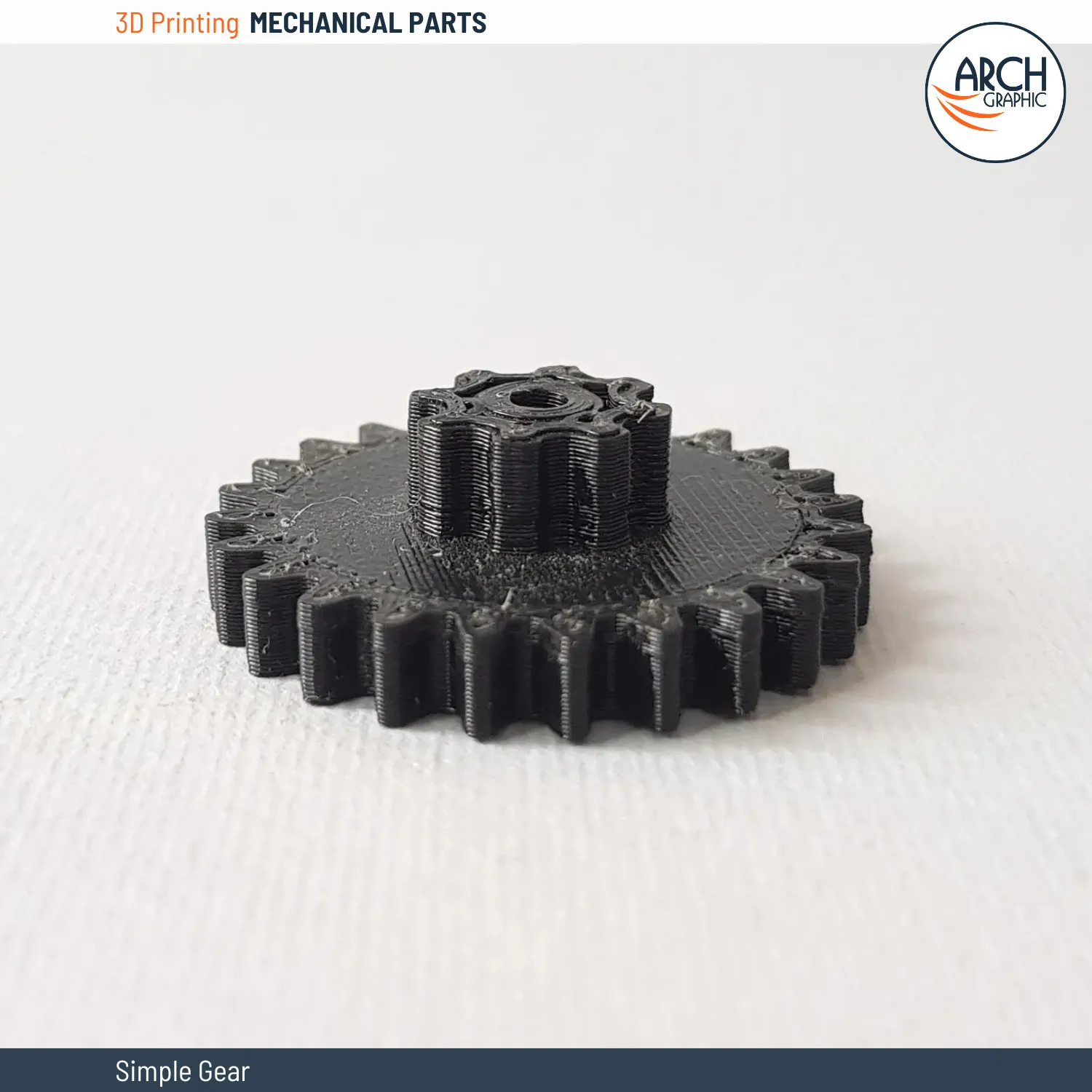 3D Printing Small Gear