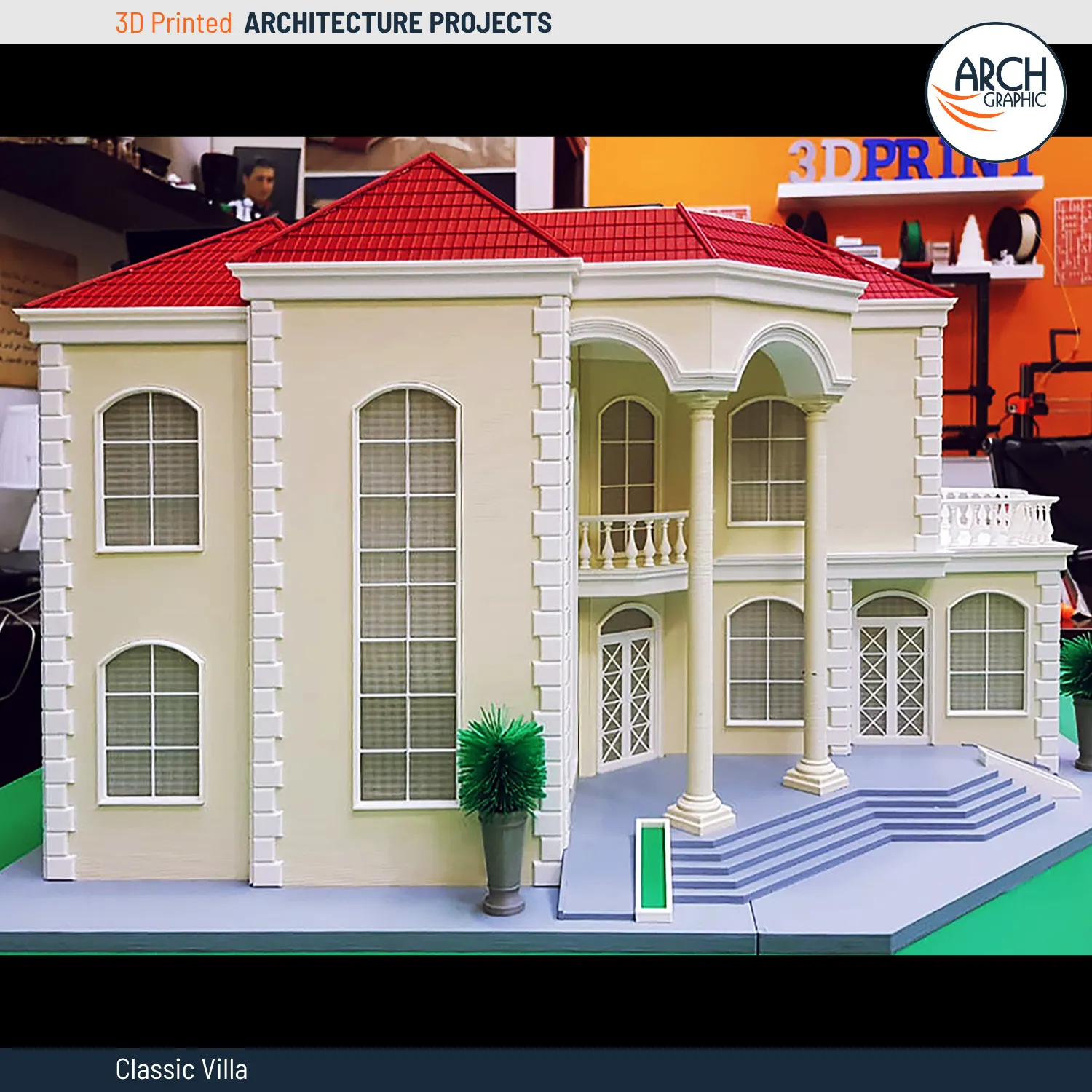 3d print architecture service company in Dubai
