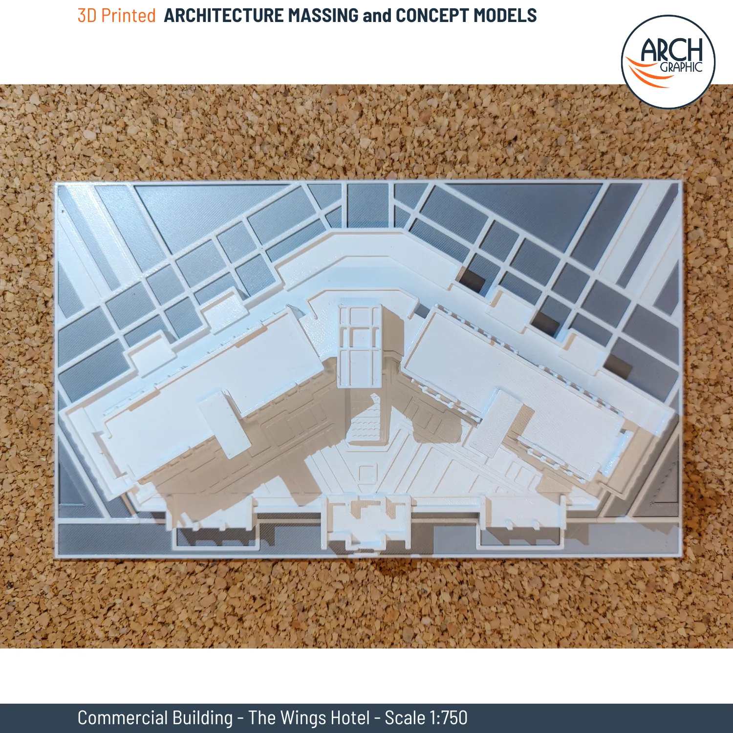 3D Print Architecture Top View Project