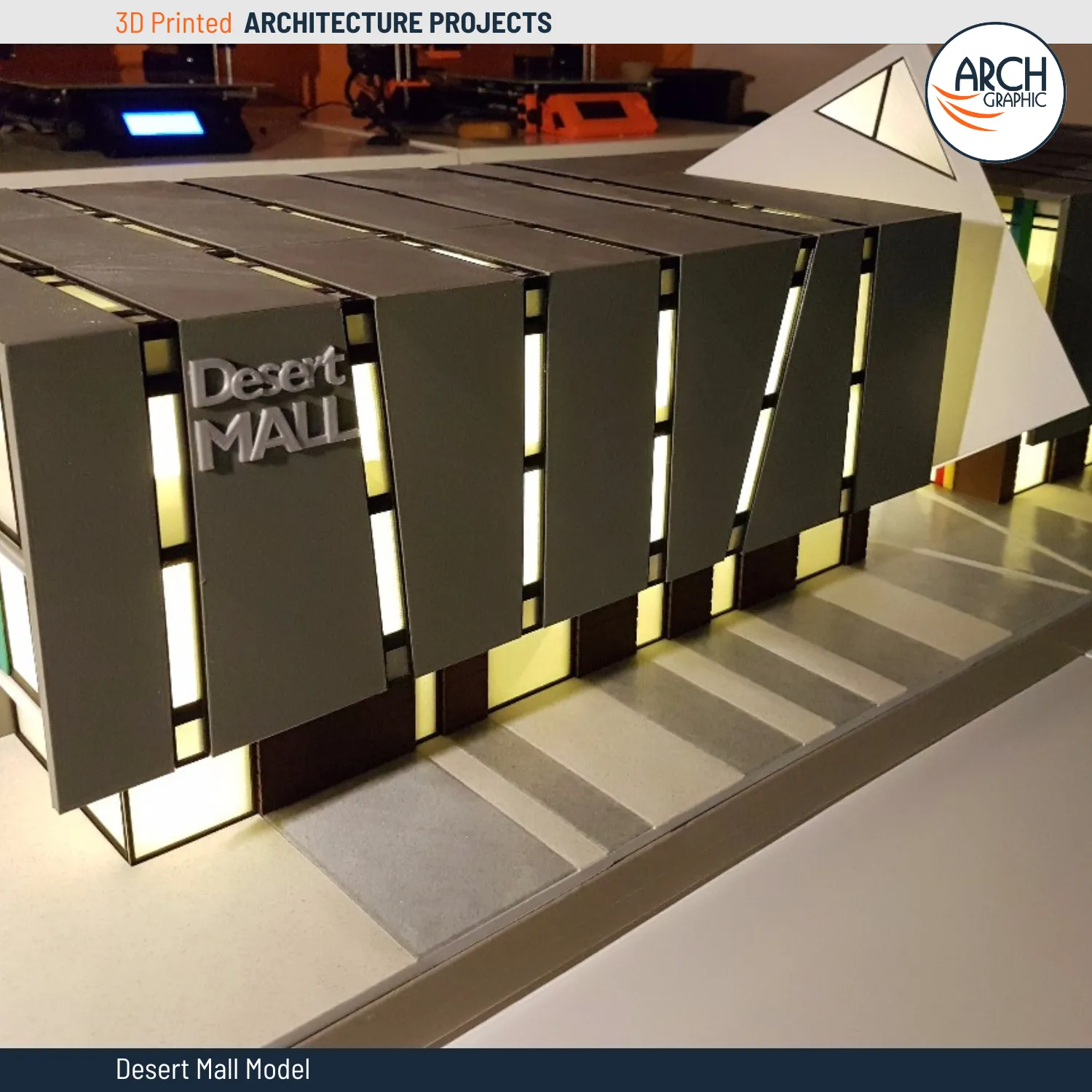 3d printed mall in UAE
