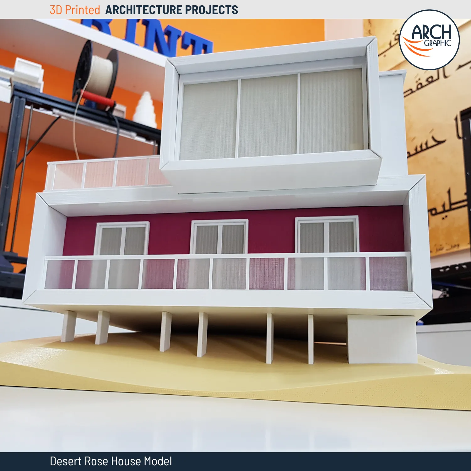 3D Printing Modern House