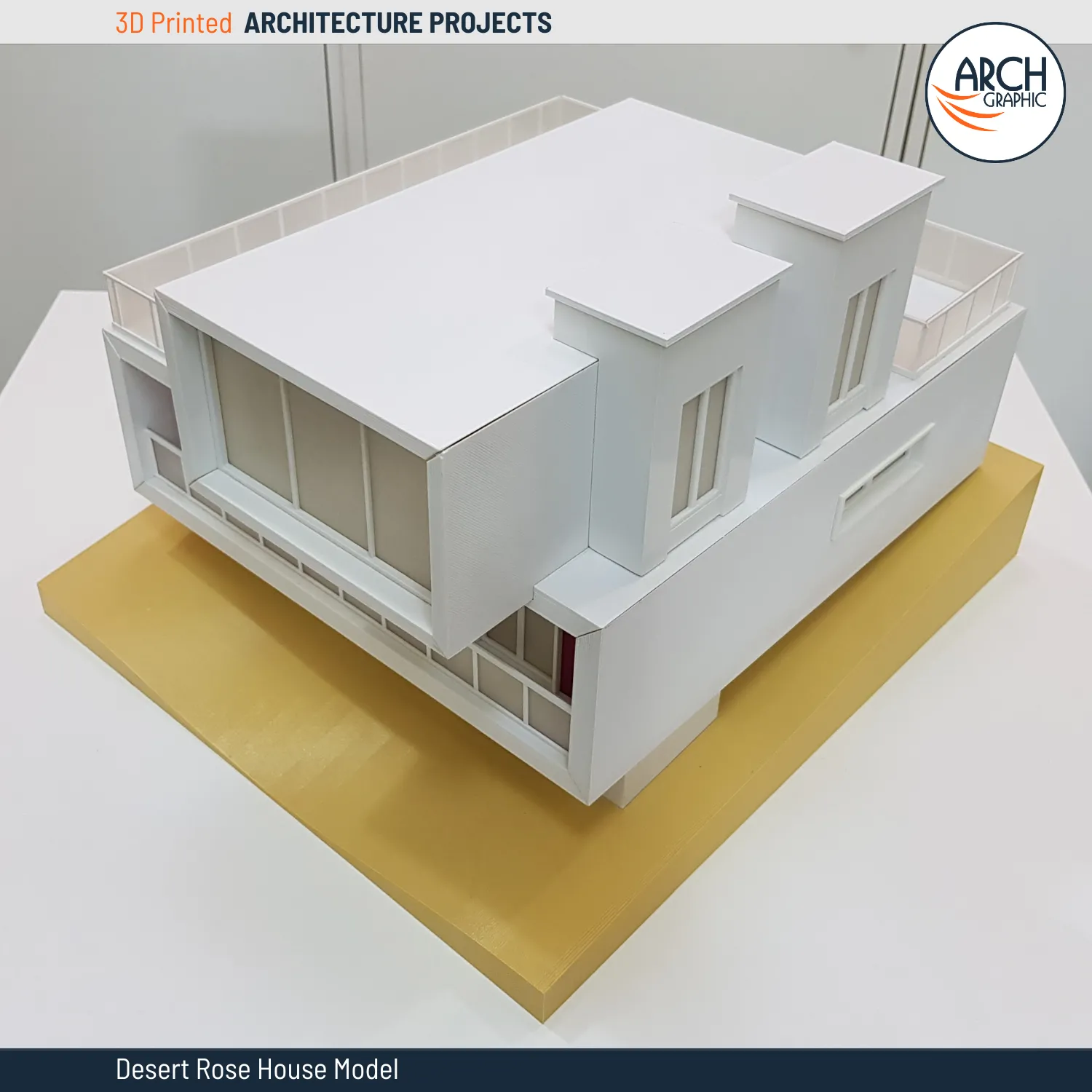 Scaled models buildings in UAE