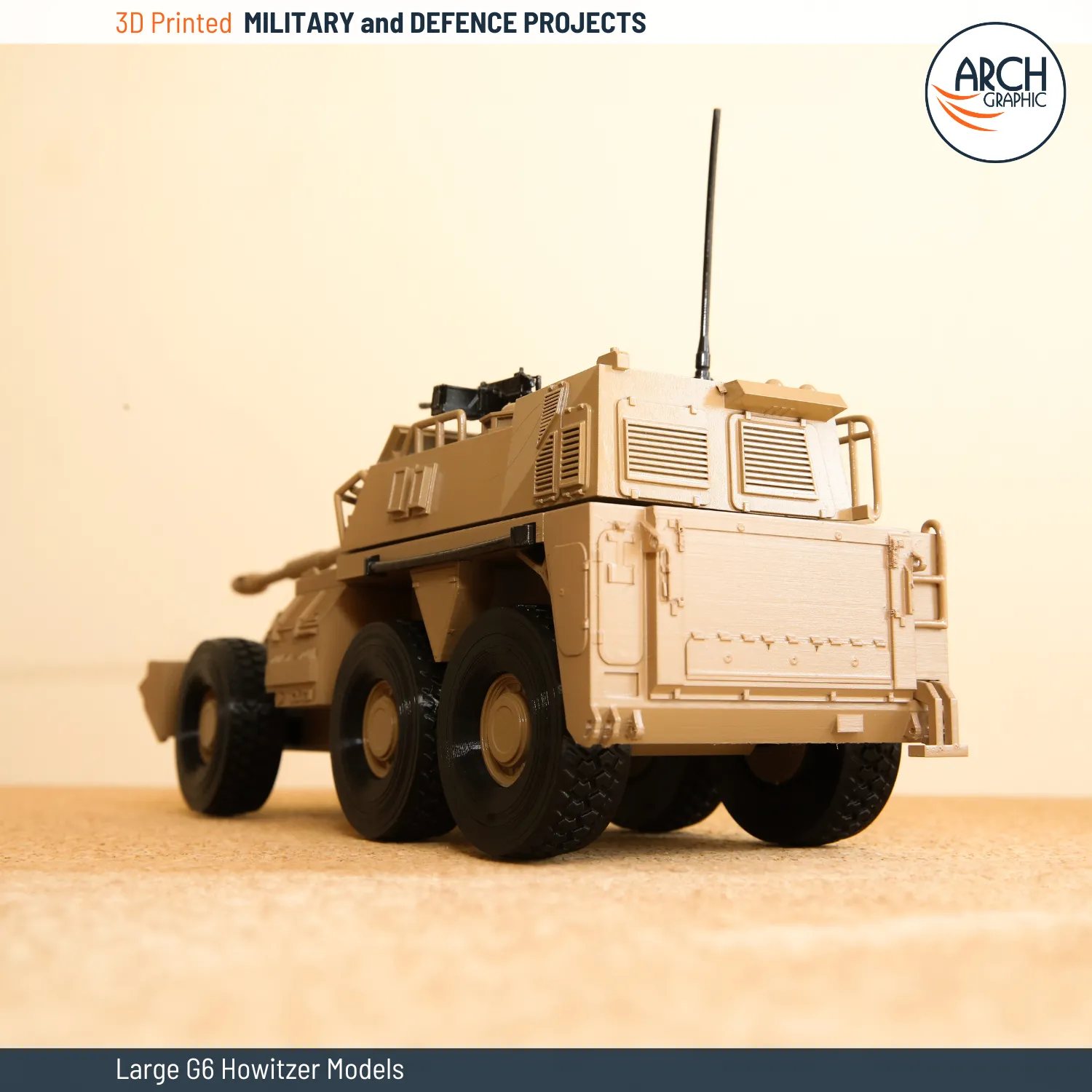 3d printing military models in Dubai