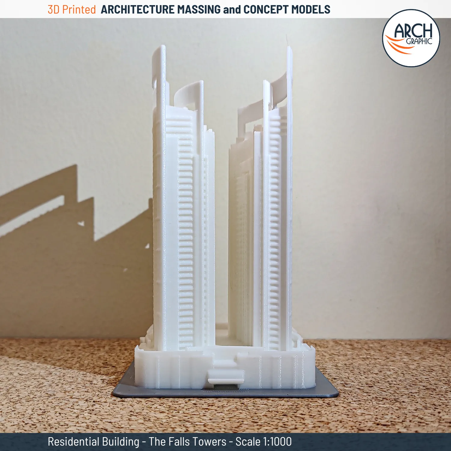 3D Printing Residential Buildings Scale 1:1000