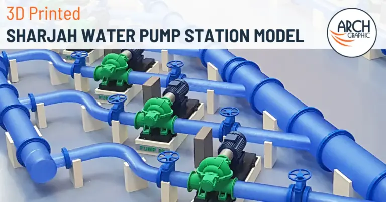3d printed sharjah water pump station