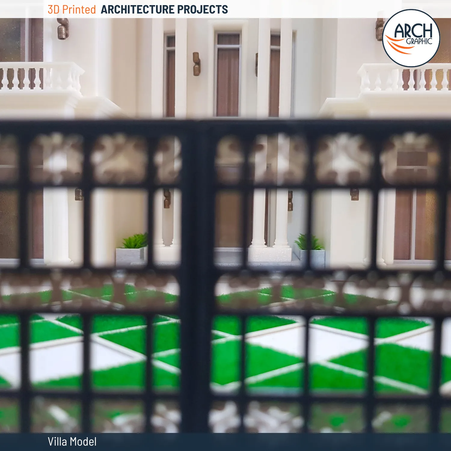 3d printing villa model in UAE