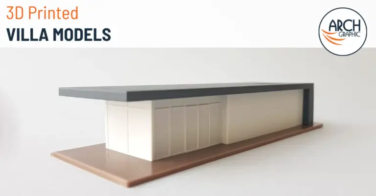 3d printed villa models