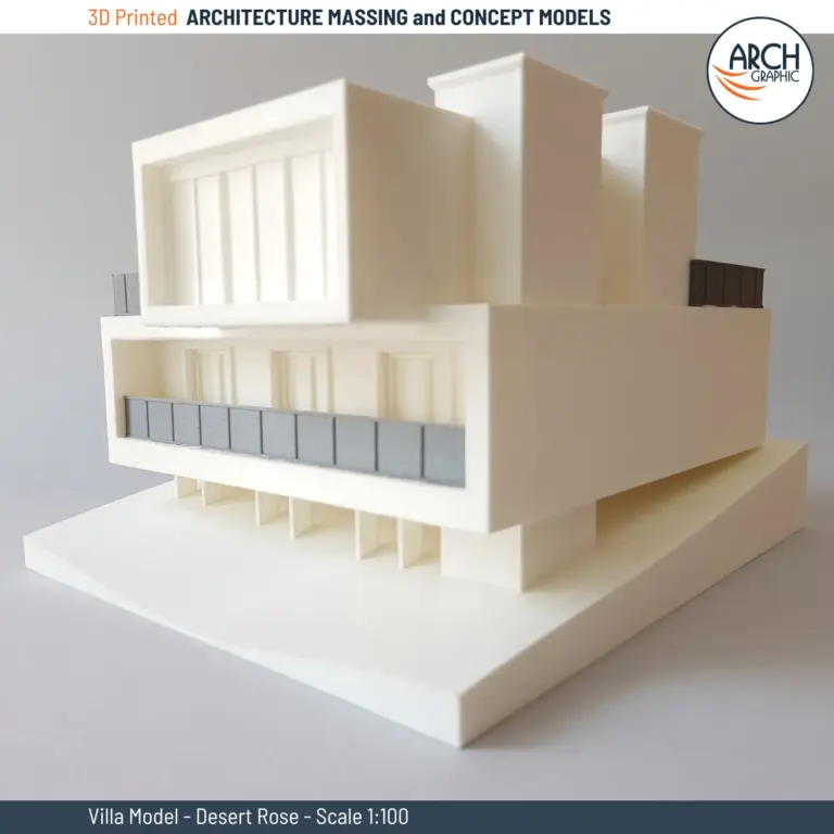 3D Print Desert Rose Villa