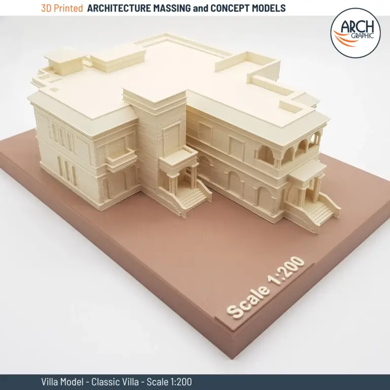 3D Print Villa Study Models