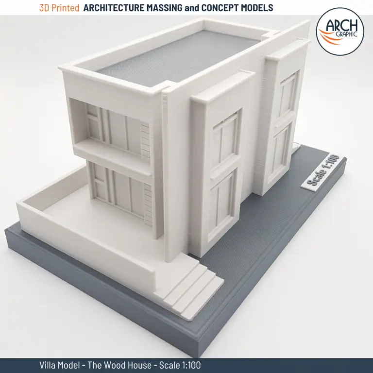 3D Printing Wood House
