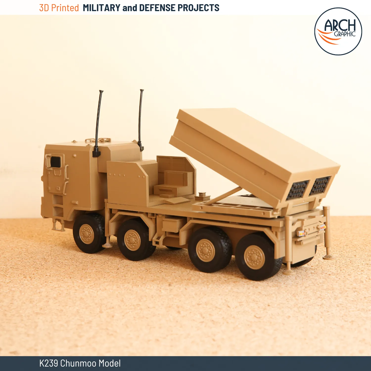 3d printing military models in UAE