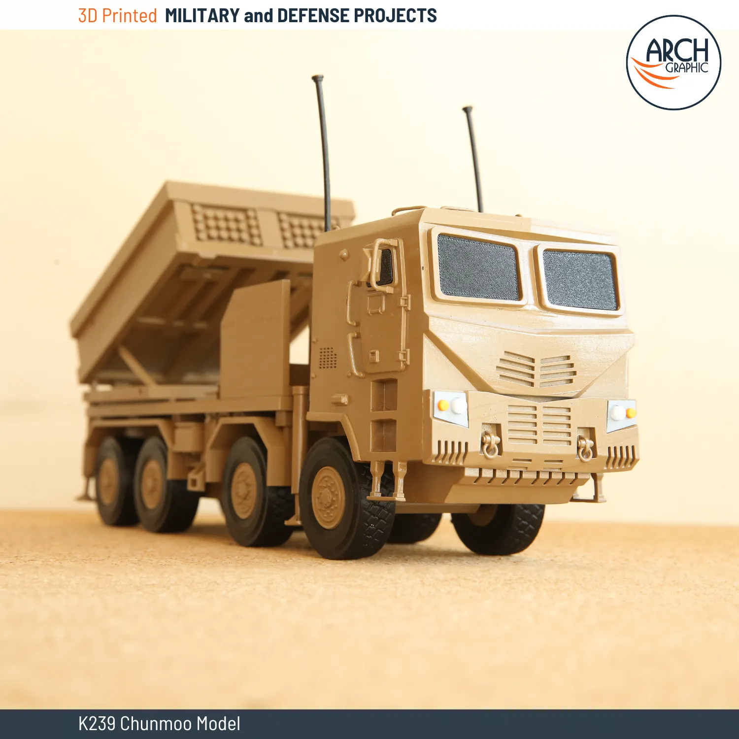 3d printing military models in Dubai