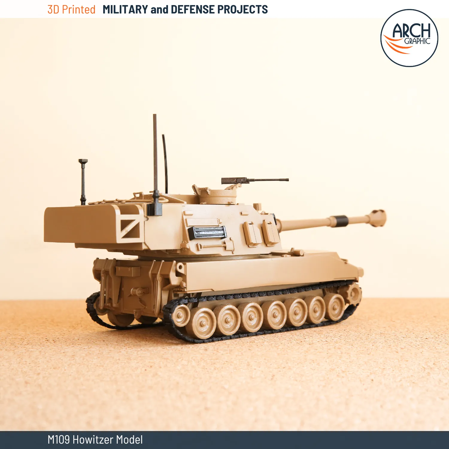 3d printing military models in Dubai