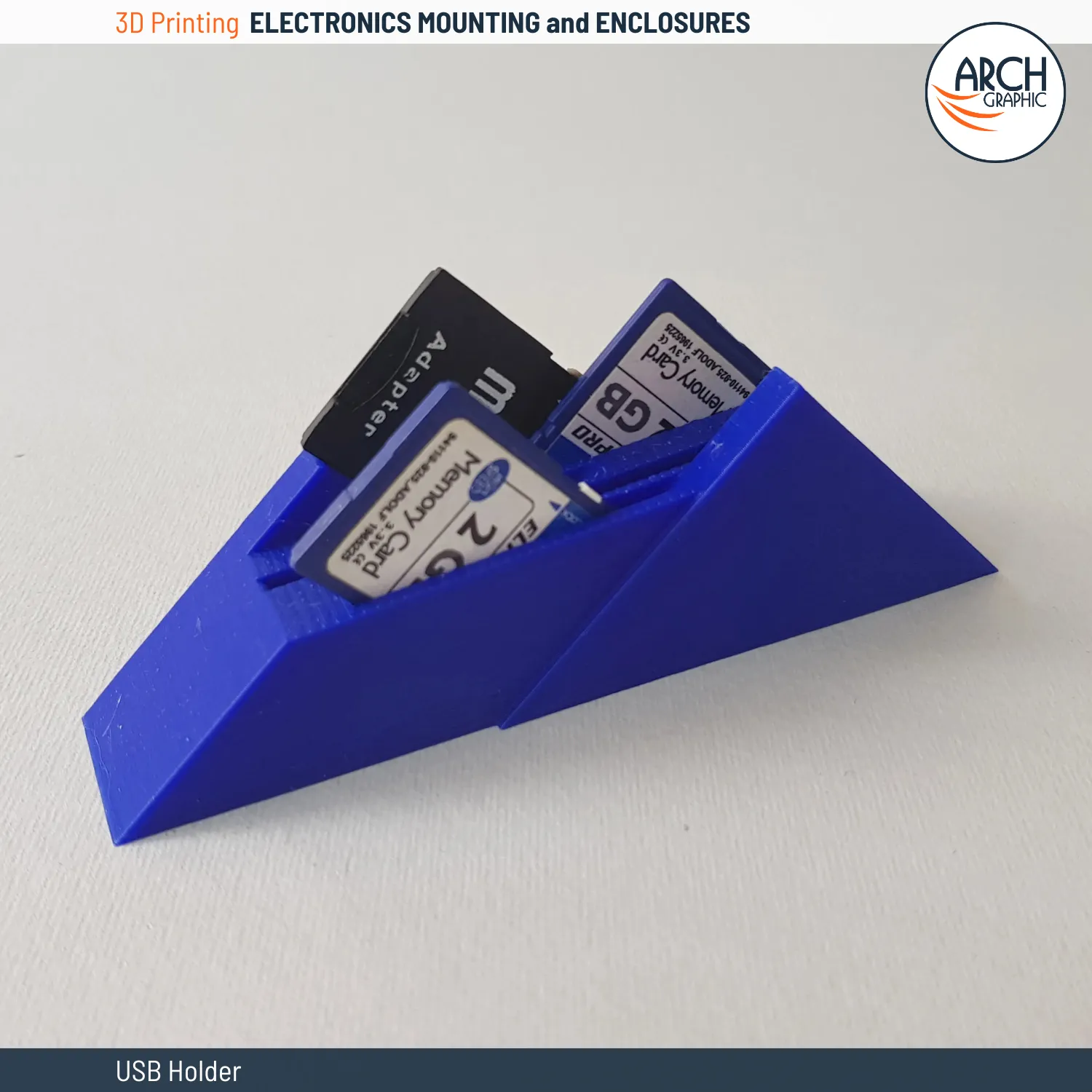 3D Printing USB Card Holder